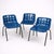 A stylish set of three original Robin Day polypropylene chairs manufactured by Hille, an iconic design that helped define...