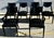 Pietro Costantini 1980s Pietro Constantini Set of 6 Lacquered Dining Chairs For Sale - Image 4 of 12