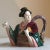 Vintage Fitz & Floyd Kyoto Festival Porcelain “Geisha” Teapot For Sale - Image 13 of 13