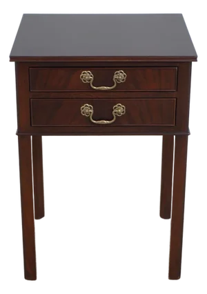 Kittinger Mahogany 2 Drawer Nightstand