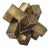 Regina Andrew Abstract Sculpture in Brass For Sale