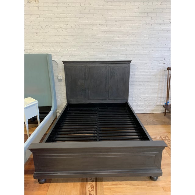 Queen Size Restoration Hardware Annecy MetalWrapped Bed Chairish