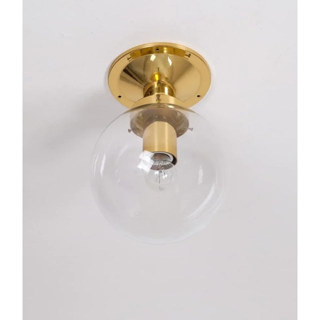 Flush Mount Light attributed to Hans-Agne Jakobsson, 1970s For Sale - Image 3 of 7