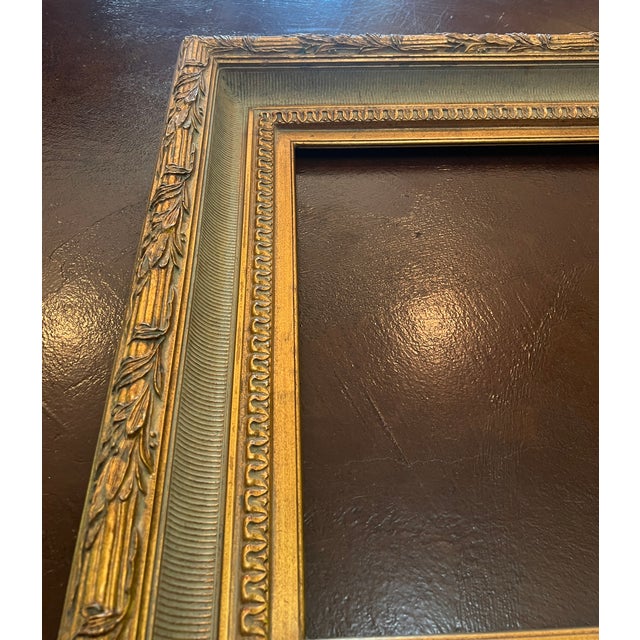 Wood Vintage Regency Frame, Fits Art 20x24 For Sale - Image 7 of 15