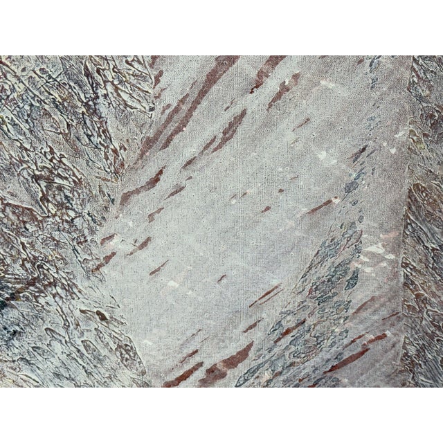Gray Geoffrey Williams “Archipelago #68” Original Painting, Circa 1983 For Sale - Image 8 of 12