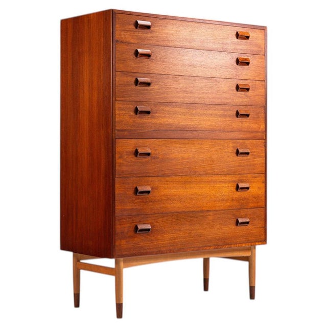 Chest of Drawers in Teak by Børge Mogensen for Soborg Mobelfabrik, Denmark, 1960s For Sale - Image 13 of 13
