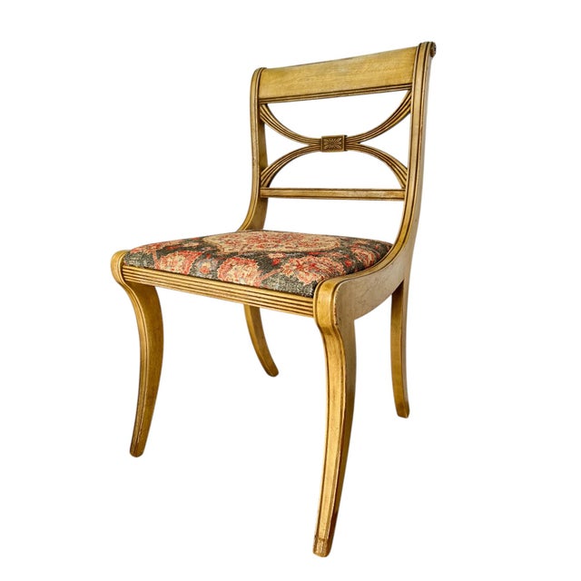 Mid 20th Century Federal Style Drexel Travis Court Dining Chairs, Set of 4 For Sale - Image 6 of 12