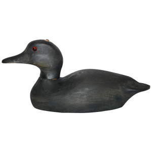 Mid-20th Century Folk Art Wooden Duck Decoy