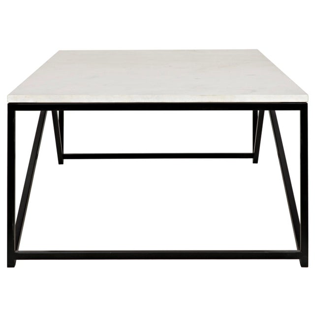 Not Yet Made - Made To Order NOIR Molimo Coffee Table with Black Metal For Sale - Image 5 of 8