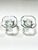 Vintage Cut Crystal Square Decanters With Octagonal Stoppers - a Pair For Sale In Los Angeles - Image 6 of 9