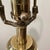 Vintage Rare Ethan Allen Art Deco Brass and Enamel Urn Table Lamp Footed Base For Sale In Chicago - Image 6 of 12