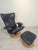 Leather Armchair with Ottoman by Verikon Lund & Paarman, 1960s, Set of 2 For Sale - Image 18 of 18