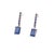 Natural Sapphire Dangle Earrings 14k Gold 2.01 Tcw Certified For Sale - Image 12 of 12