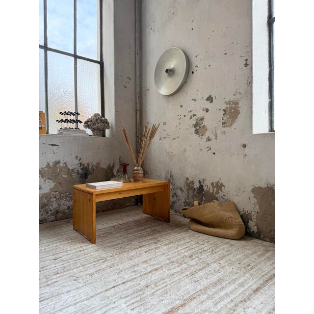 Coffee Table by Charlotte Perriand for Les Arcs 1800, 1970s For Sale - Image 9 of 18