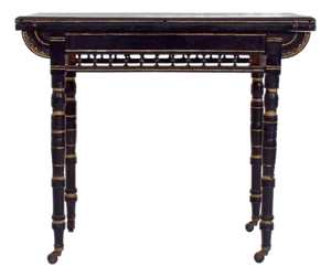 Godwin Style Ebonised Table, 1800s