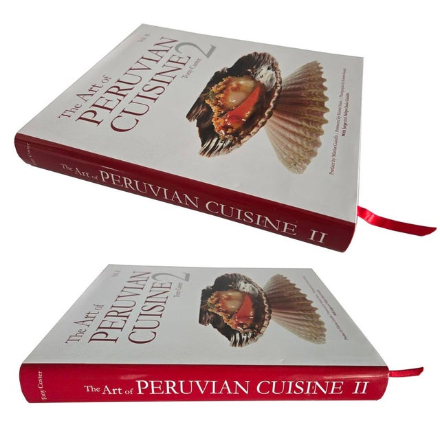 Contemporary 1st Edition Cookbook, "The Art of Peruvian Cuisine: Volume 2", by Tony Custer For Sale - Image 3 of 14