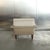 Elegant European lounge chair dating from the early 1960s. The chair features a strong architectural silhouette with broad...