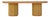 Java Dining Table in Tinted Rattan and Imitation Grained Leather by Popus Editions For Sale