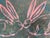 1970s 1970s Abstract Moon Bunnies Series Mixed Media Painting by Elia For Sale - Image 5 of 6