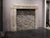 Gray Antique Italian Limestone Fireplace Mantel with Bolection Profile, 1600s For Sale - Image 8 of 17