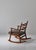 Modern Danish Rocking Chair in Oak & Wool Fabric by Henry Kjærnulff, 1950s For Sale - Image 4 of 18
