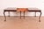 Romweber Style Chippendale Carved Mahogany Extension Dining Table, Newly Refinished For Sale In South Bend - Image 6 of 18