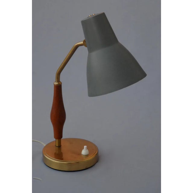 Mid-Century Modern Swedish Model E1179 Table Lamp from Asea, 1950s For Sale - Image 11 of 11