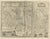 Antique map 'Loudunois Laudunum - Mirebalais'. Decorative map of the region of Loudun and Mirebeau. This map originates...