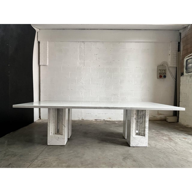 1980s Delfi 260 Table by Carlo Scarpa for Simon Gavina, 1980s For Sale - Image 5 of 16