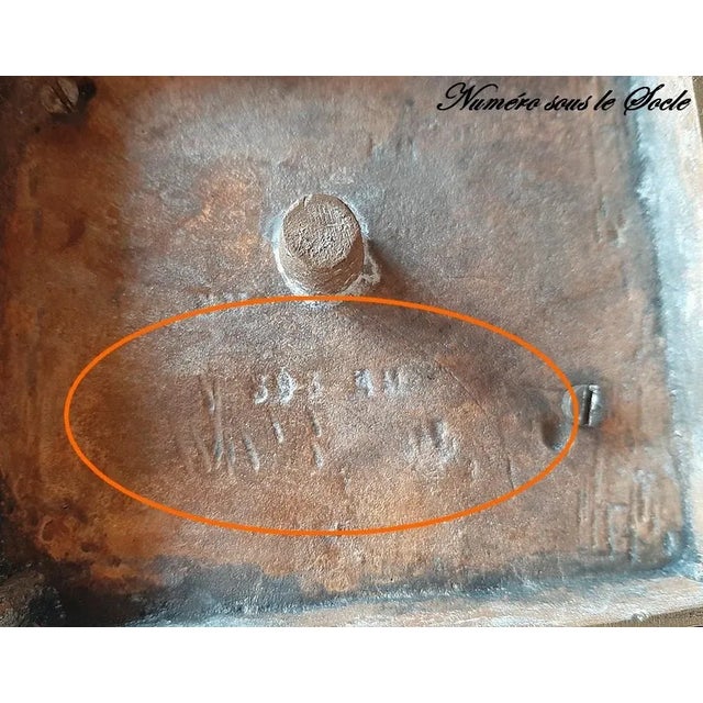 Bust of Pericles, 1920s, Bronze For Sale - Image 12 of 13