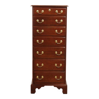 Late 20th Century Harden Traditional Cherry Lingerie Chest For Sale