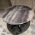 Wood 1950s Arturo Pani Forged Iron Mahogany Marble Dining Table Mexico City For Sale - Image 7 of 12