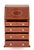 Regency Revival Mahogany Inlay Desk, 1890s For Sale - Image 6 of 13