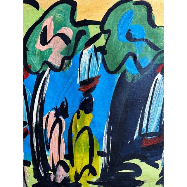 Peter Keil Original Peter Keil Sailboat Painting - Junge Wilde Collection For Sale - Image 4 of 4