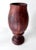 Folk Art Treenware Vase or Urn of Inlay Wood For Sale - Image 10 of 11