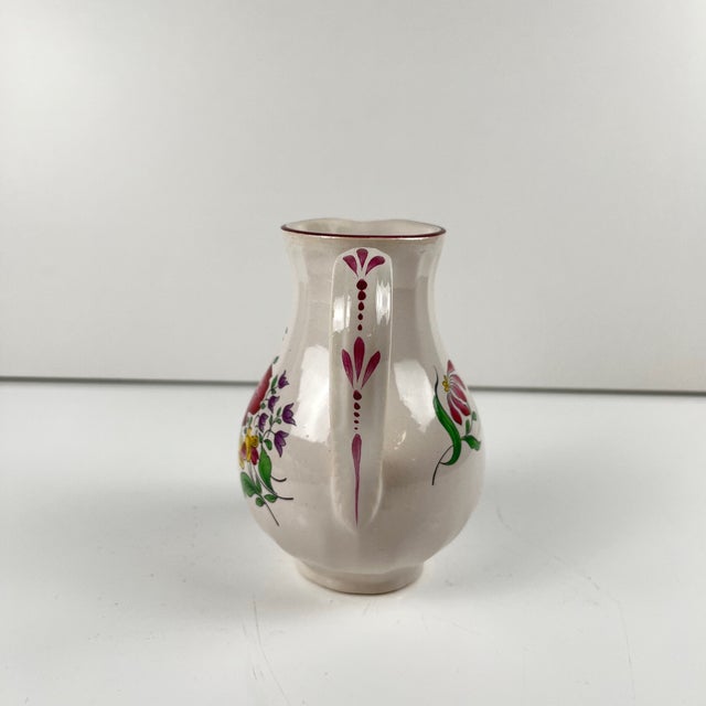 White Réverbère Model Gravy Boat from KG Lunéville, 1950s For Sale - Image 8 of 9