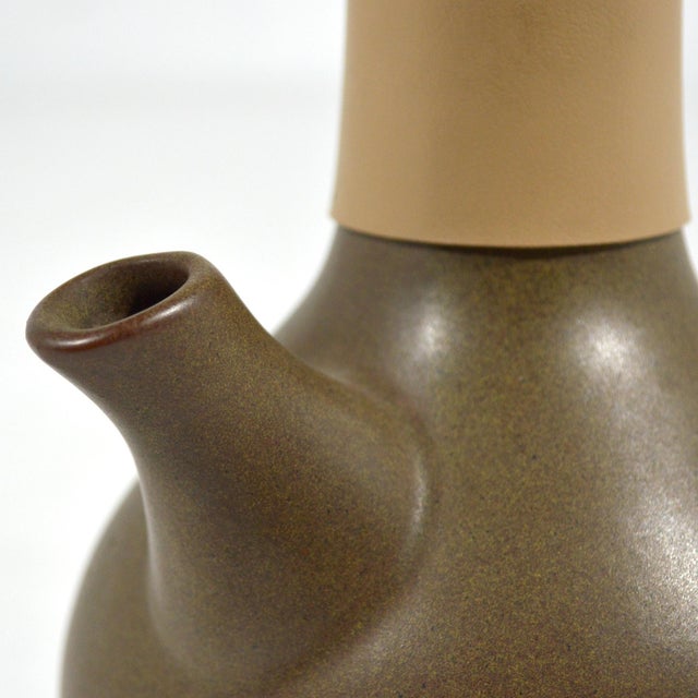 Ceramic Gordon & Jane Martz Stoneware Carafe For Sale - Image 7 of 10