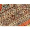 1890s Orange Solid Rustic Antique Sultanabad Persian Rug 12'4" X 16'0" Handknotted Wool Carpet For Sale In New York - Image 6 of 6