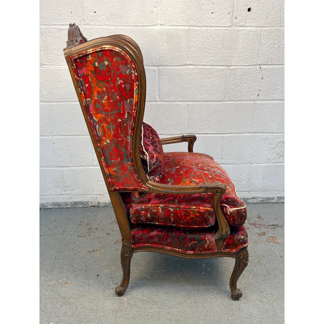 Early 20th Century Early 20th Century Marvelous Louis XV French Bergere Chairs For Sale - Image 5 of 10