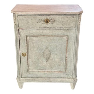Early 20th C. Swedish Painted Side Cabinet For Sale
