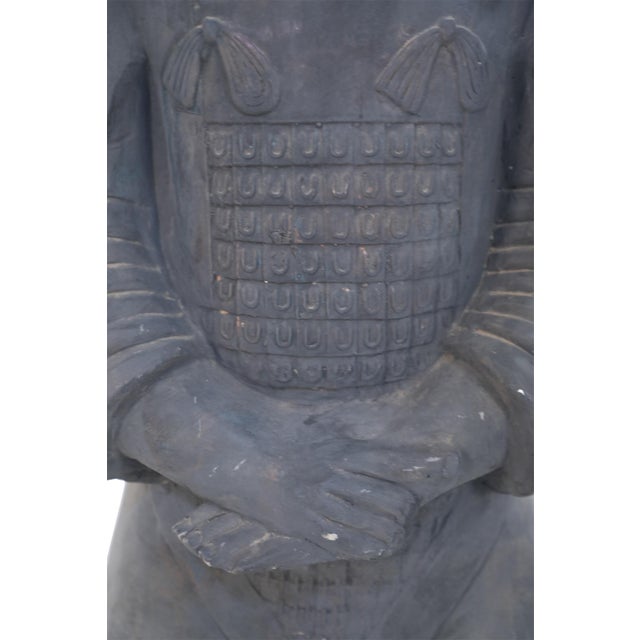 Chinese Qin Dynasty Style LifeSize Terracotta Soldier Statue Chairish