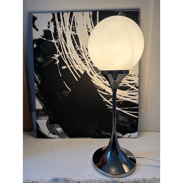 Metal 1970s German Sölken Leuchten Chrome Lamps - a Pair For Sale - Image 7 of 9