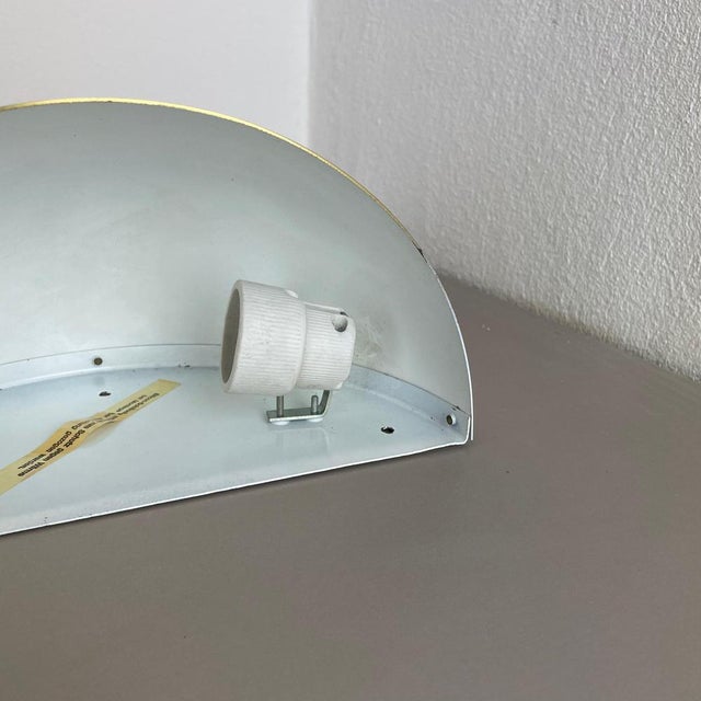 Sciolari Style Uplight Brass Wall Light, 1980 For Sale - Image 9 of 17