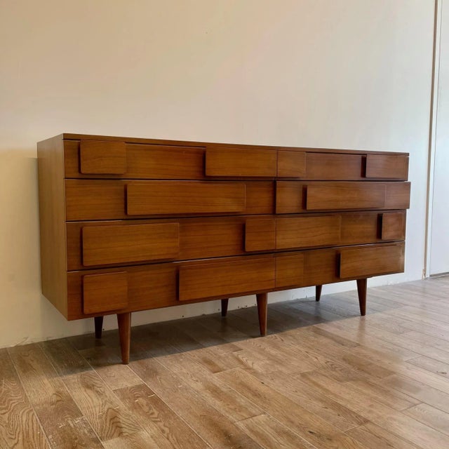 1950s Gio Ponti, Singer and Sons, Italian Mid-Century Modern, Dresser, Chest, 1950s For Sale - Image 5 of 10