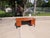 Vintage 1990s desk designed by Geoff Hollington for Herman Miller, part of the 'Relay' line of office furniture. This desk...
