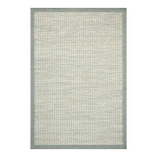 Amber Lewis x Loloi Lilah Ivory / Sky 2'-3" x 3'-9" Accent Rug For Sale