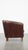 Leather Club Chair with Black Piping For Sale - Image 3 of 12