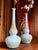Murano Glass Opaline Soliflower Vases, Set of 2 For Sale - Image 7 of 15