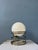 Mid-Century Hollywood Regency Eyeball Table Lamps in Opaline Glass, Set of 2 For Sale - Image 11 of 11