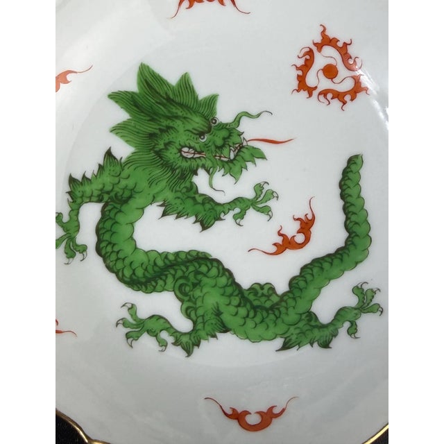 Vintage Ming Dragon Tea Set from Meissen, 1920s, Set of 13 For Sale - Image 16 of 18